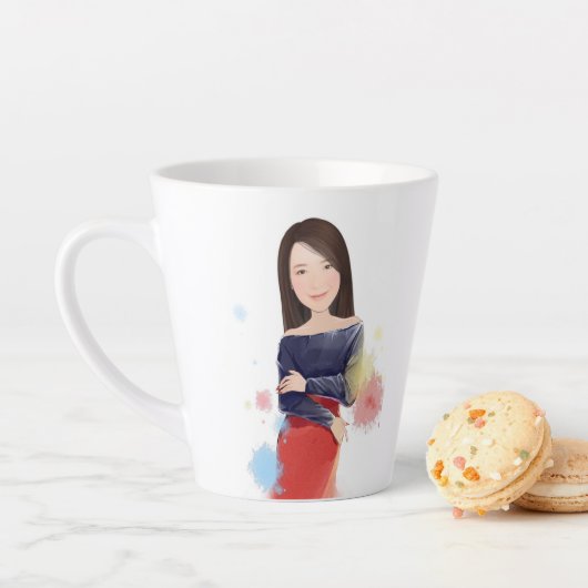 Latte Tasse (Beispiel)