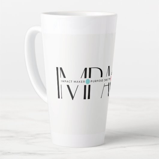 Latte Tasse (Linke Ecke)