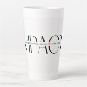 Latte Tasse (Vorderseite)