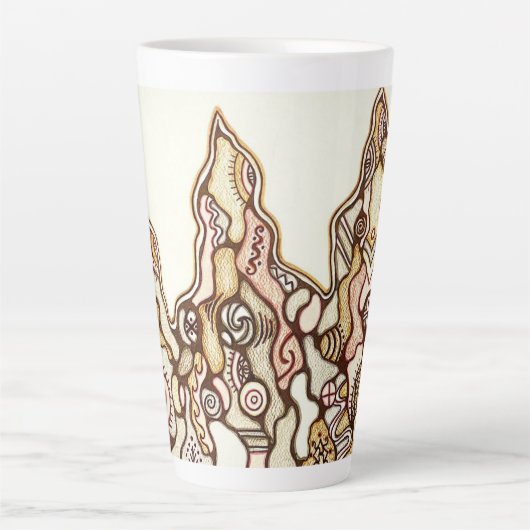 Latte Tasse (Vorderseite)