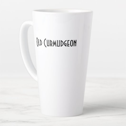 Latte Tasse (Linke Ecke)