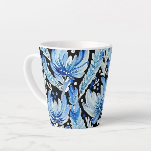 Latte Tasse (Linke Ecke)