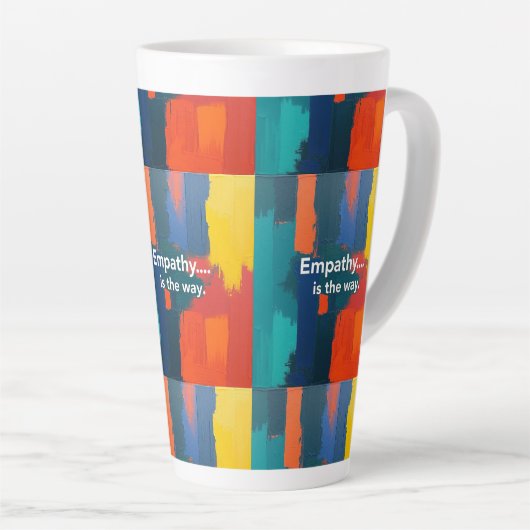 Latte Tasse (Rechte Ecke)