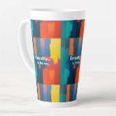 Latte Tasse (Linke Ecke)