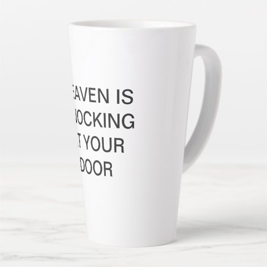 Latte Tasse (Rechte Ecke)