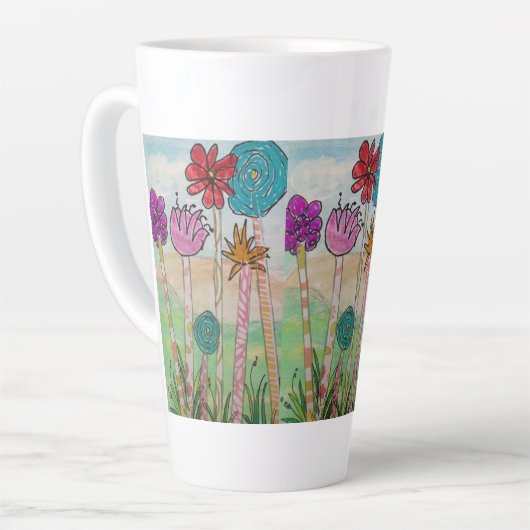 Latte Tasse (Linke Ecke)