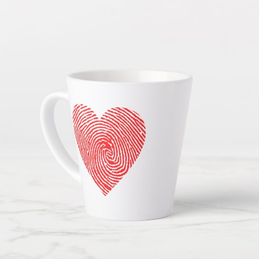 Latte Tasse (Linke Ecke)