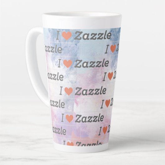 Latte Tasse (Linke Ecke)