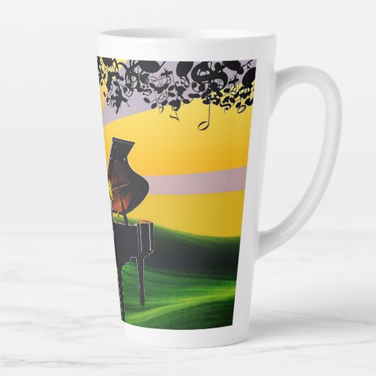 Latte Tasse (Rechts)