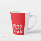 Latte Tasse (Rechts)