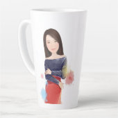 Latte Tasse (Linke Ecke)