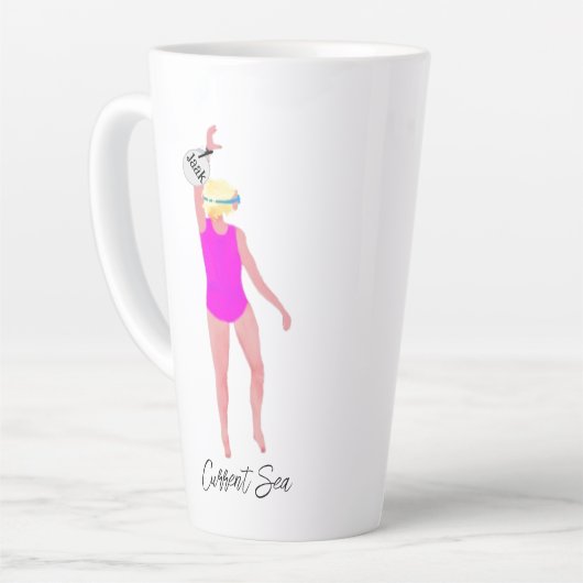 Latte Tasse (Linke Ecke)