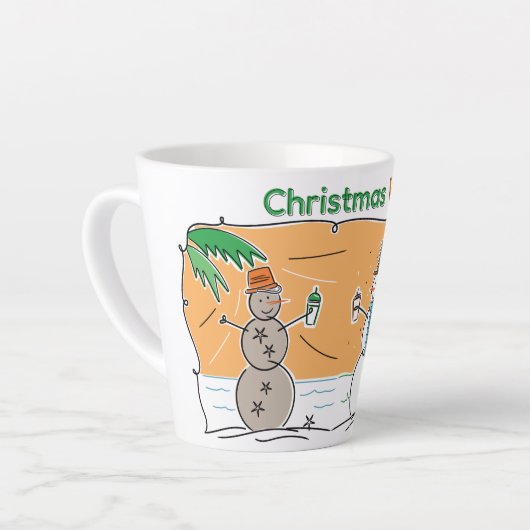 Latte Tasse (Linke Ecke)