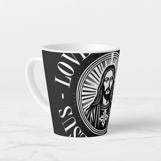 Latte Tasse (Linke Ecke)