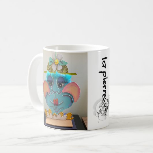 Latte Tasse (Vorderseite Links)