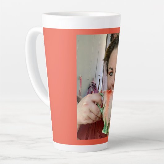 Latte Tasse (Linke Ecke)