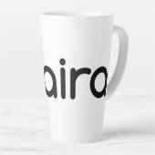 Latte Tasse (Rechte Ecke)