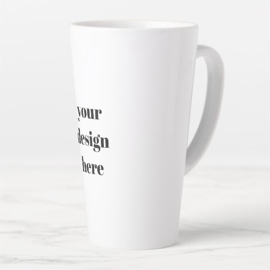 Latte Tasse (Rechte Ecke)
