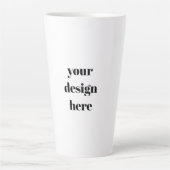 Latte Tasse (Vorderseite)