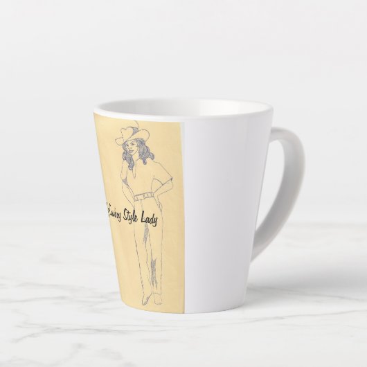 Latte Tasse (Rechte Ecke)