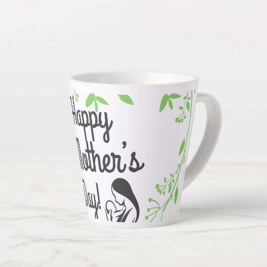 Latte Tasse (Rechte Ecke)