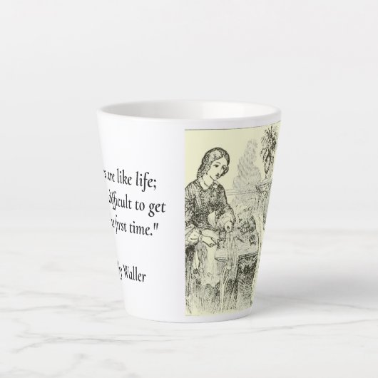 Latte Tasse (Vorderseite)