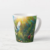 Latte Tasse (Rechte Ecke)