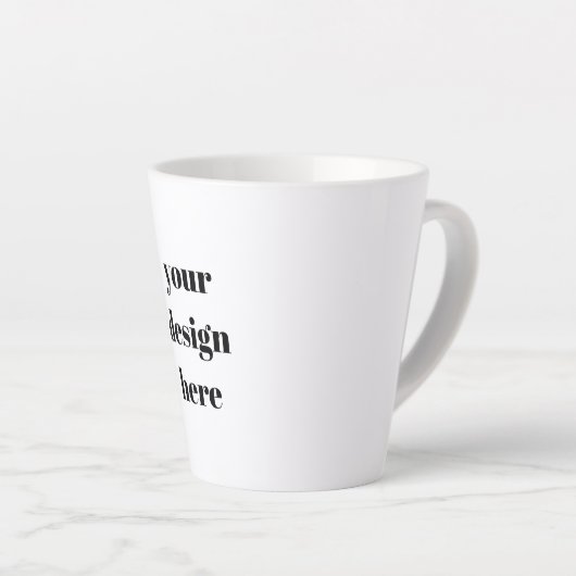 Latte Tasse (Rechte Ecke)