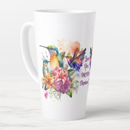 Latte Tasse (Linke Ecke)