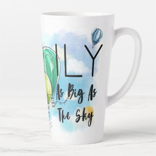 Latte Tasse (Rechts)