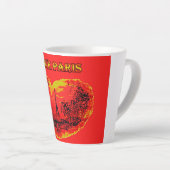 Latte Tasse (Rechte Ecke)