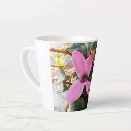 Latte Tasse (Linke Ecke)