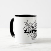 Latte Tasse (Vorderseite Links)