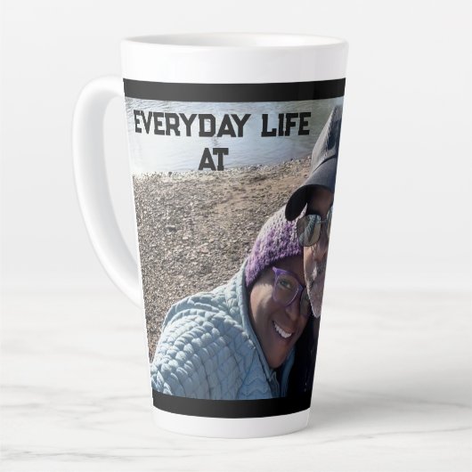 Latte Tasse (Linke Ecke)