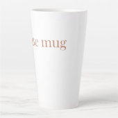 Latte Tasse (Vorderseite)