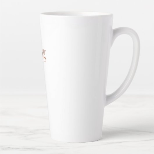 Latte Tasse (Rechts)