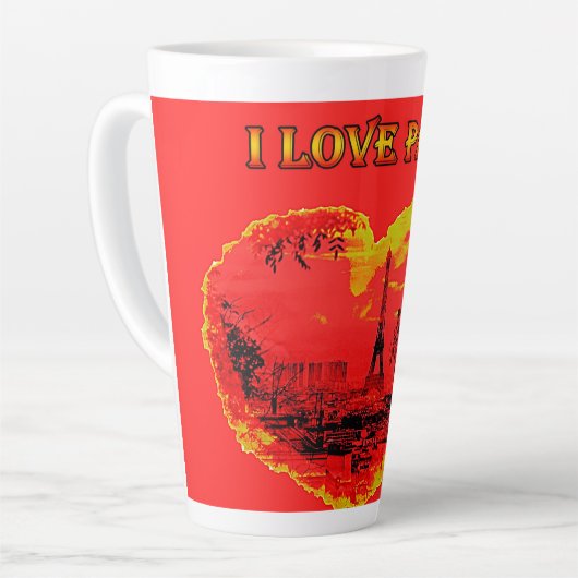 Latte Tasse (Linke Ecke)