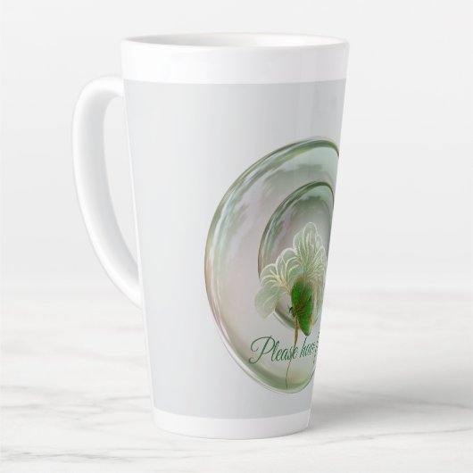 Latte Tasse (Linke Ecke)