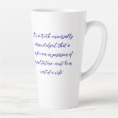 Latte Tasse (Rechts)