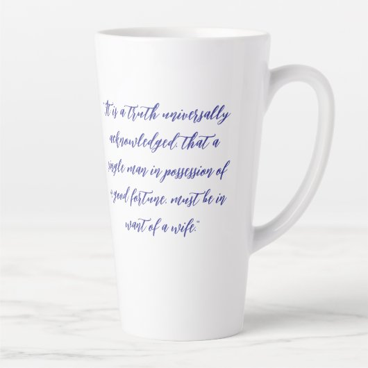 Latte Tasse (Rechts)