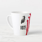 Latte Tasse (Linke Ecke)