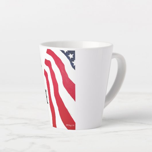 Latte Tasse (Rechte Ecke)