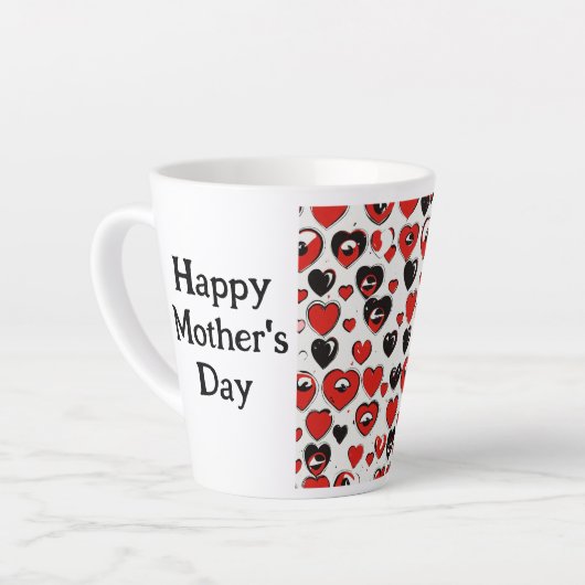 Latte Tasse (Linke Ecke)