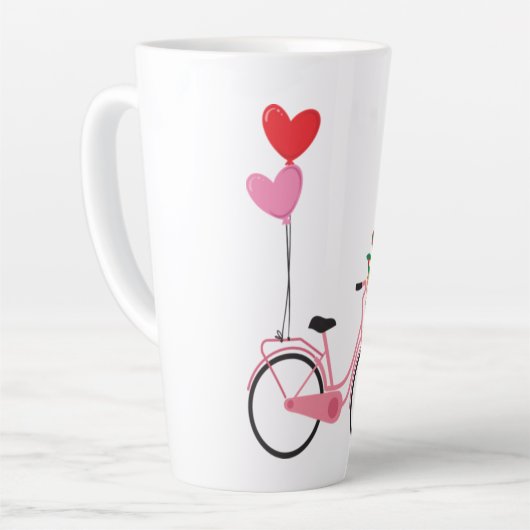 Latte Tasse (Linke Ecke)