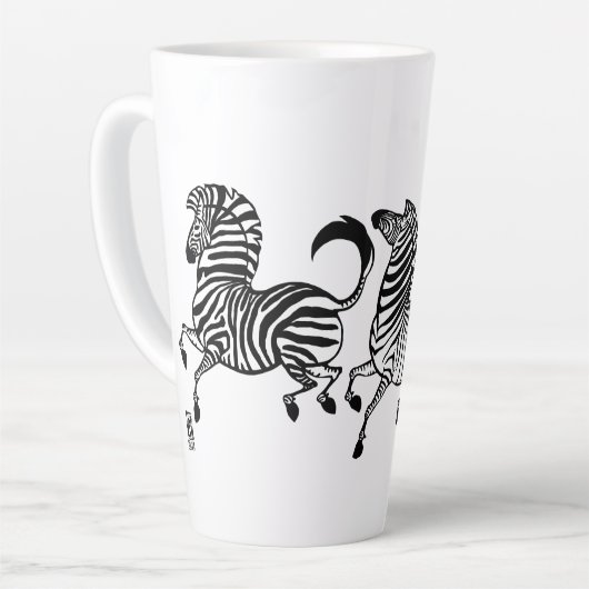 Latte Tasse (Linke Ecke)