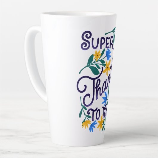 Latte Tasse (Linke Ecke)