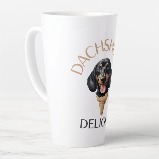 Latte Tasse (Linke Ecke)