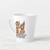 Latte Tasse 12oz : Mein Vater Mein Altes Ich (weiß (Linke Ecke)