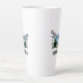 Latte Tasse 17oz : Wer denkst du? (Vorderseite)