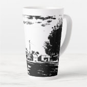 Latte-Tasse 482ml Milchtasse (Rechte Ecke)
